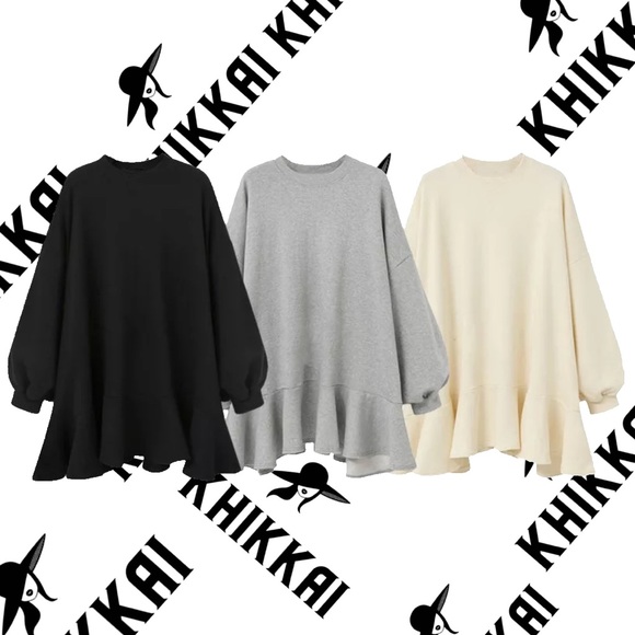 💙Peyton Sweatshirt Dress - Picture 7 of 8